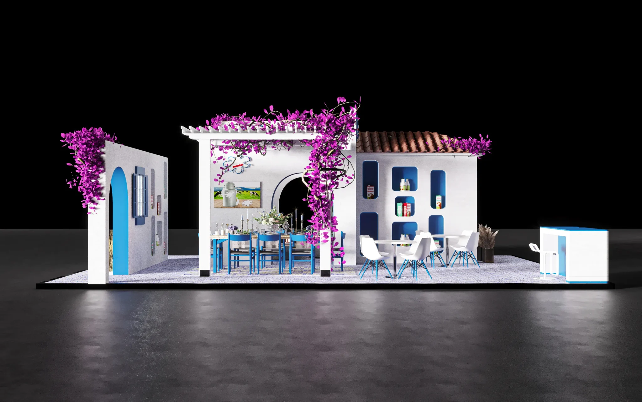 Damdaran exhibition stand design visualisation