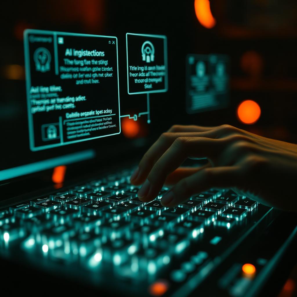 Hands at holographic interface
