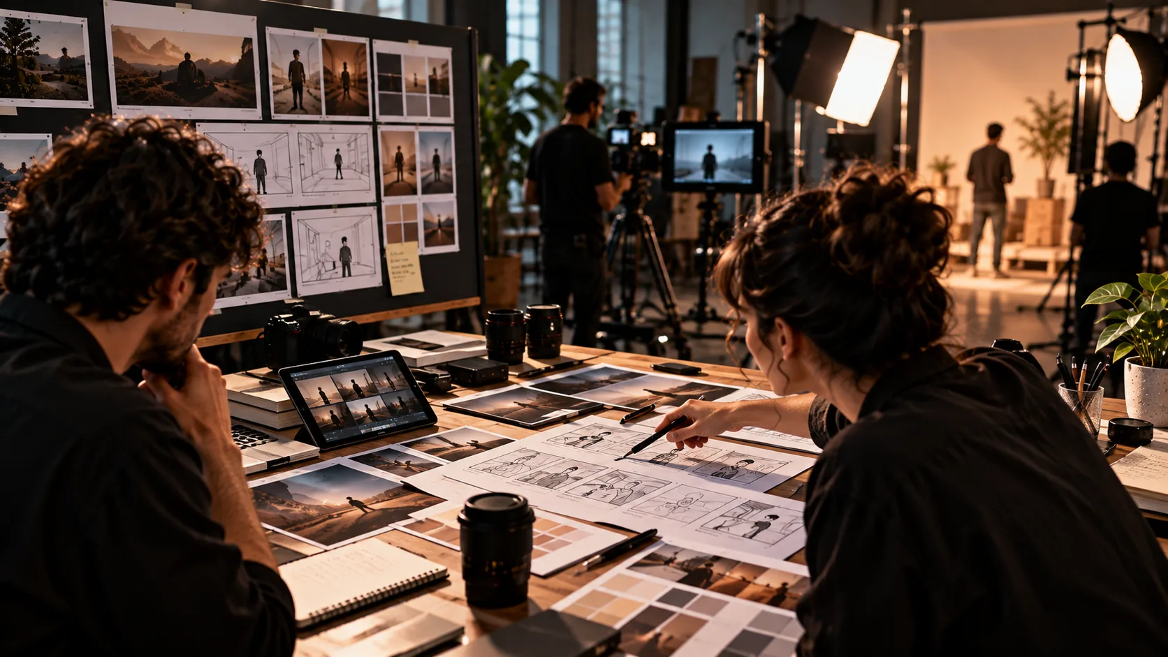 Cinematic Film Production Planning Studio