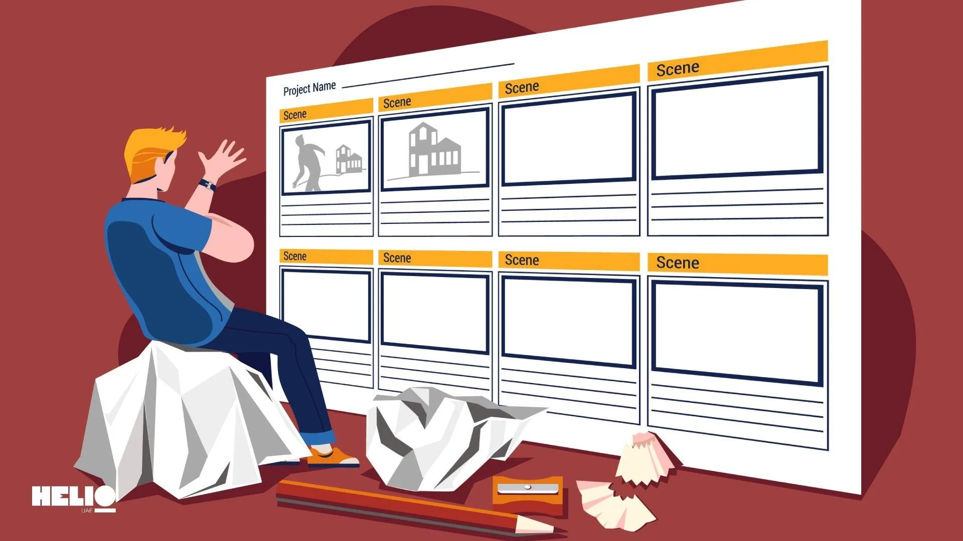 How do you make a storyboard for a video? Step by Step guide with an example