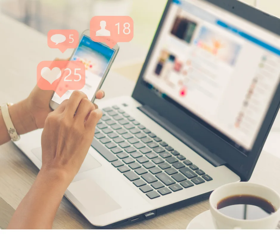 Team analyzing social media insights highlighting Benefits of Social Media Marketing in Dubai