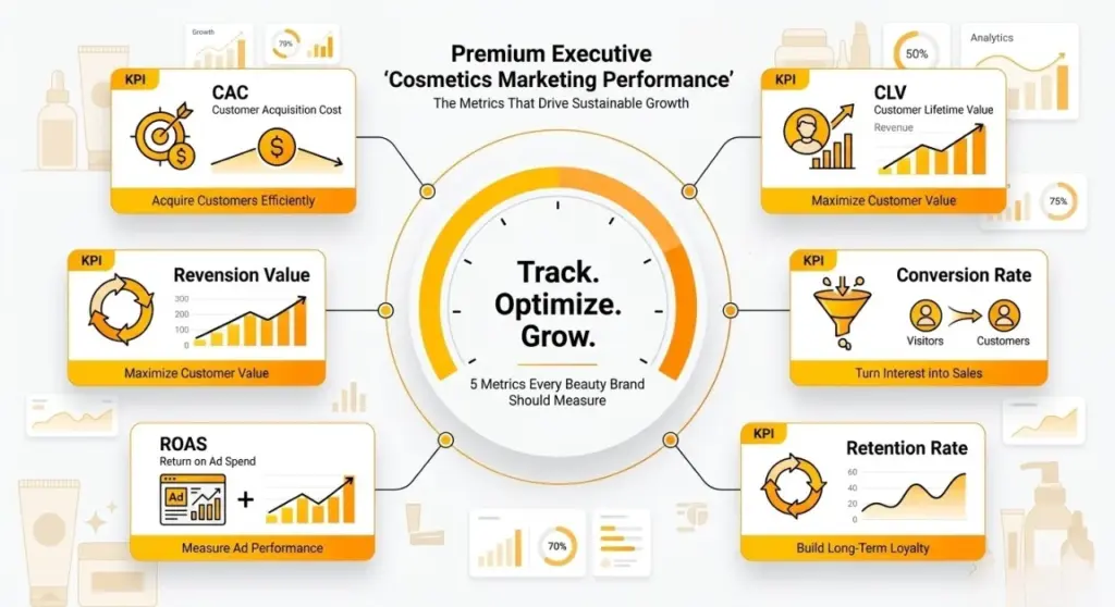 Cosmetics marketing strategy for growing beauty and skincare brands online