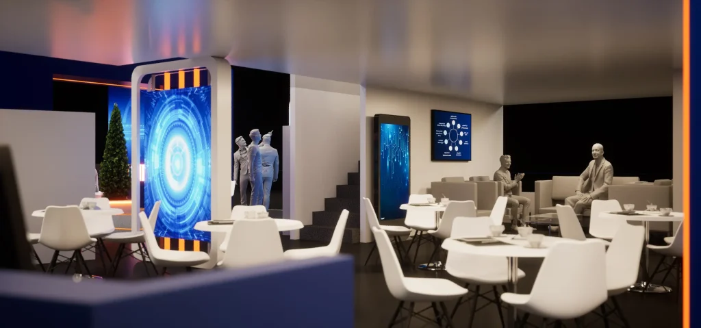 Booth Design Shatel at Elecomp 2024 — 2