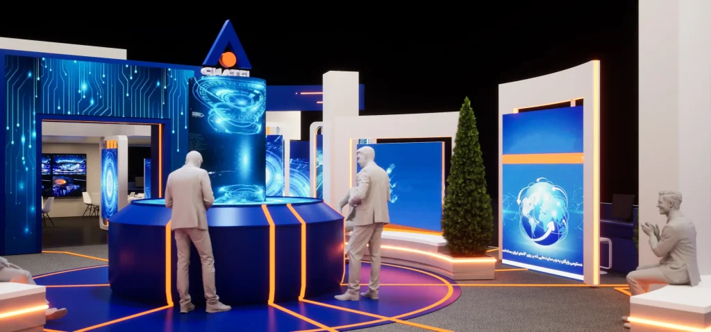 Booth Design Shatel at Elecomp 2024 — 7