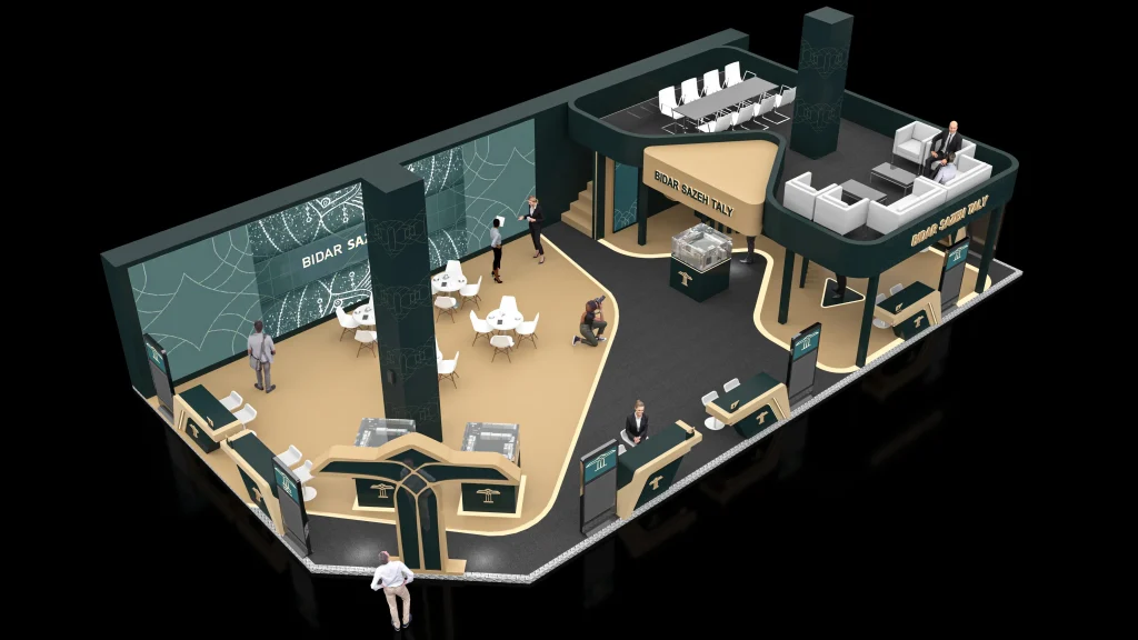 Booth Design Talypark at the Construction Industry Exhibition 2023 — 1
