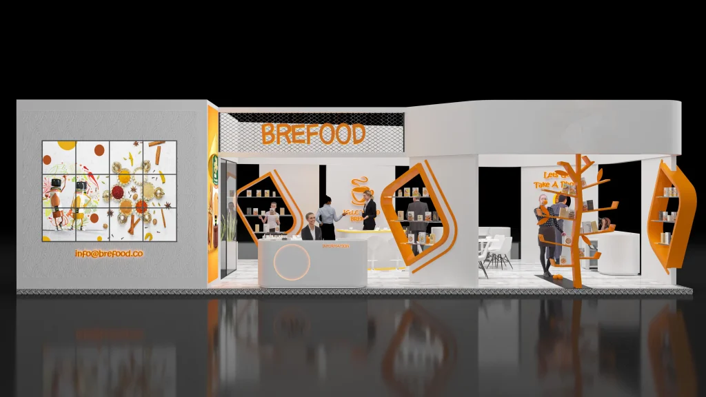 Booth Design Brefood at Agrofood 2023 — 3