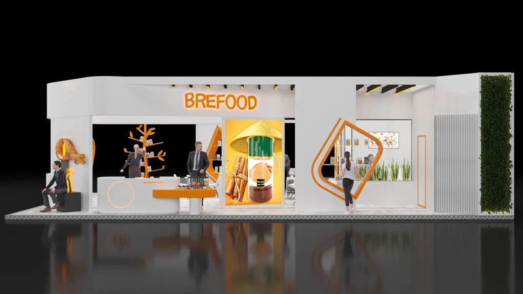 Booth Design Brefood at Agrofood 2023 — 2