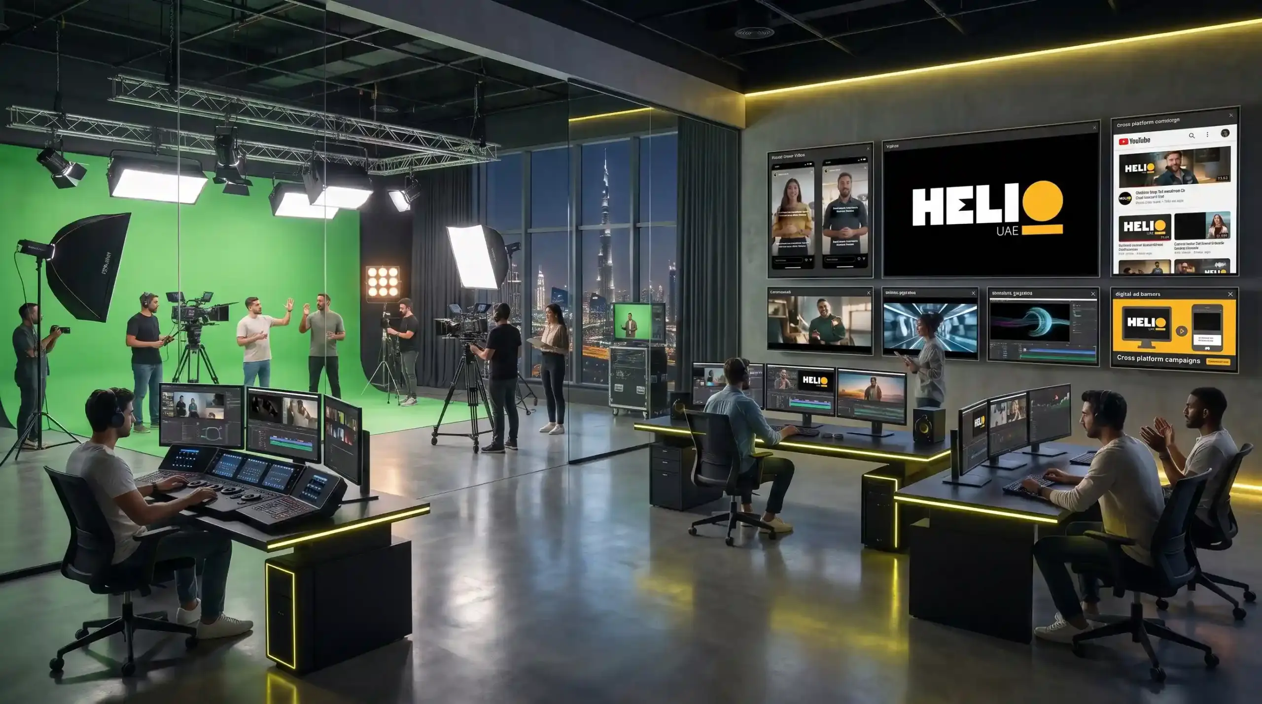 Helio content production and campaign creative studio