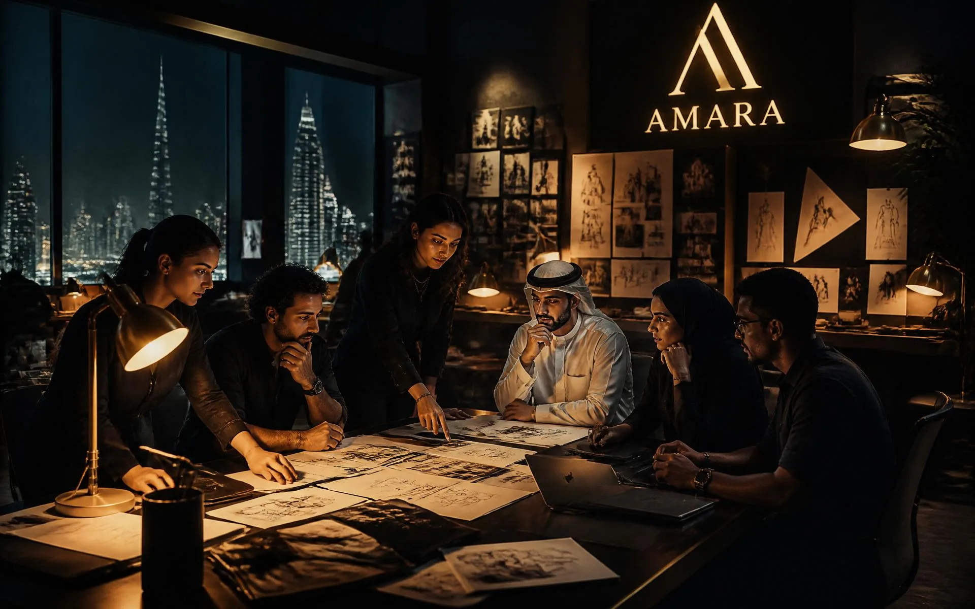 Helio team in Dubai