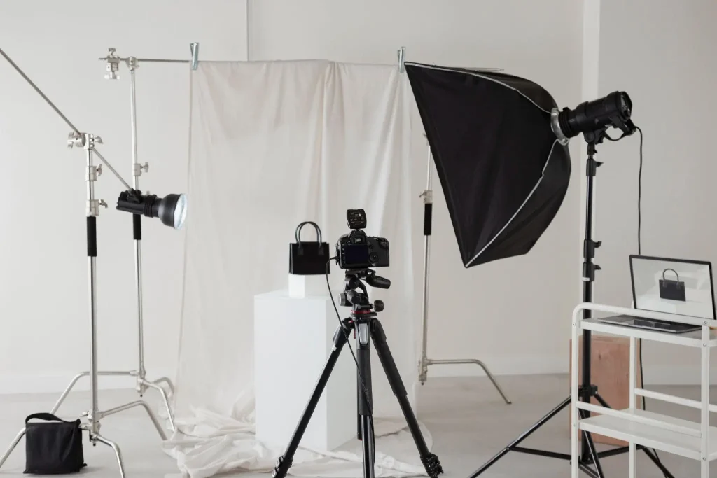 Renting a photo studio gives you complete control