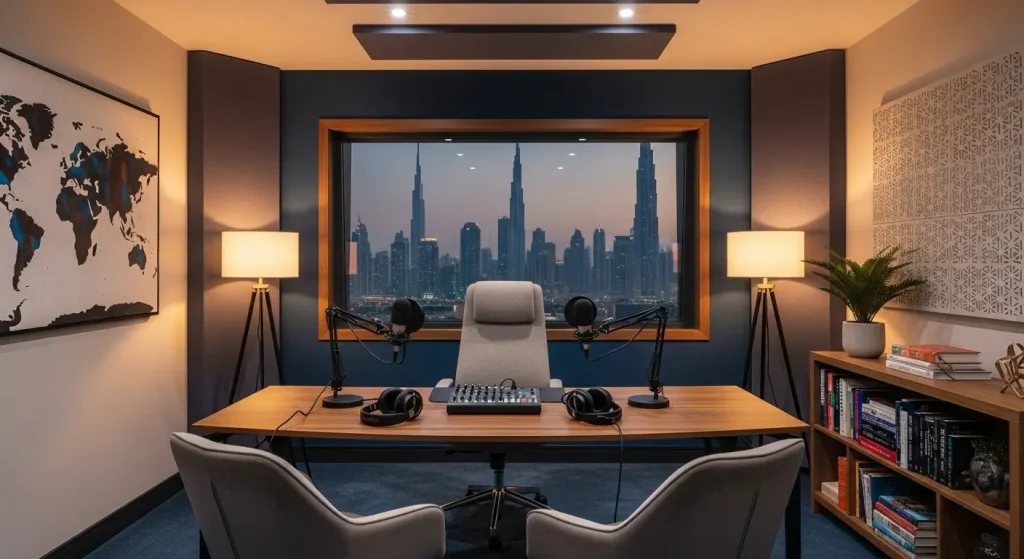 Guide to choosing the right podcast recording studio in Dubai