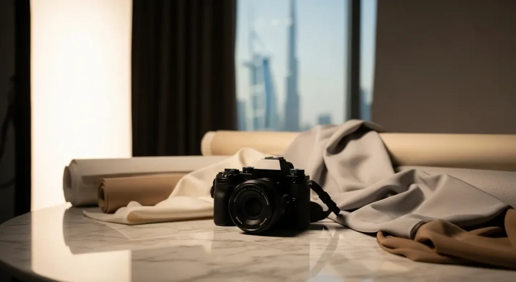 A lineup showcasing the best camera for fashion photography for professional editorial work