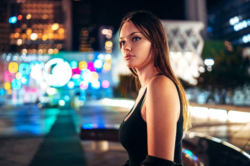 Sony a7R III sample image in best cameras for portrait photos Professional photographer using the best portrait camera to capture detailed and natural-looking portraits