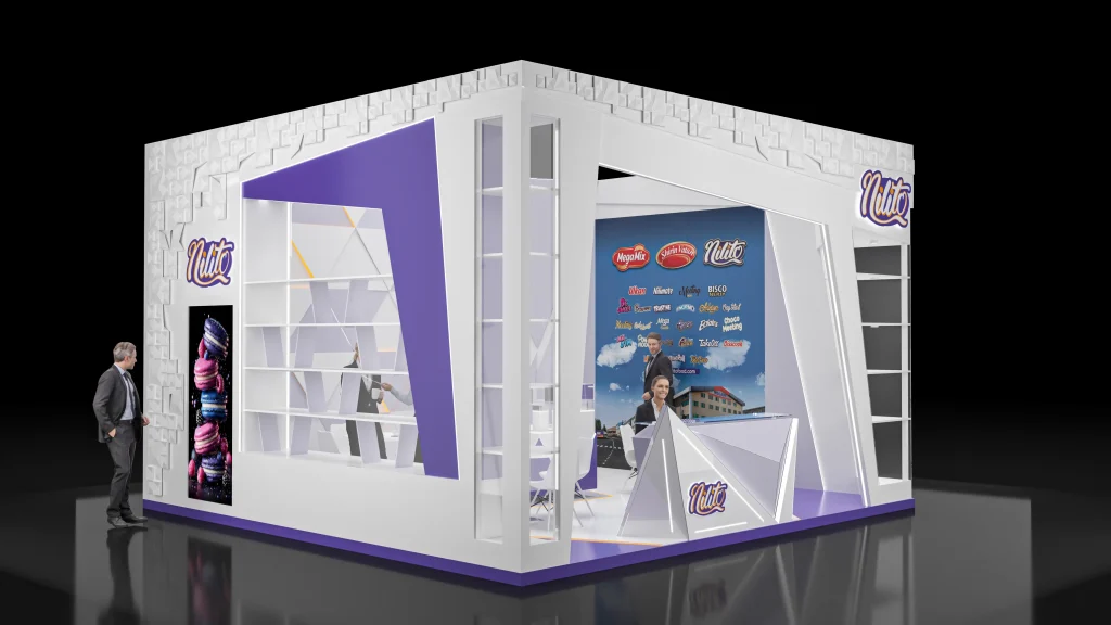 Booth Design Nilito at International Sweets and Chocolate Exhibition 2025